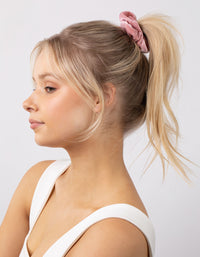 Pink Velvet Scrunchie - link has visual effect only