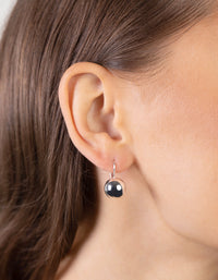 Srebrne kolczyki Euro Ball - link has visual effect only
