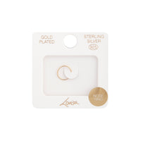 Gold Plated Sterling Silver Sleeper Nose Ring - link has visual effect only