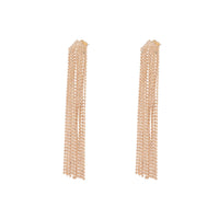 Fine Gold Tassel Earrings - link has visual effect only