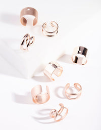 Rose Gold Cuff Earring Pack - link has visual effect only