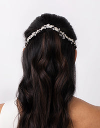 Floral Diamante Halo Hairpiece - link has visual effect only