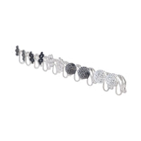 Mixed Metal Fireball Flower Clip On Earring 5 Pack - link has visual effect only
