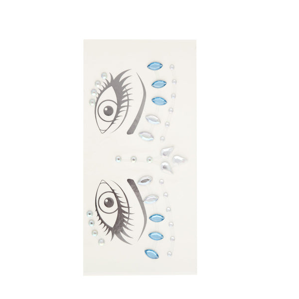 Sapphire Blue Face Jewels