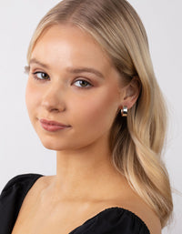 Sterling Silver Chunky 18mm Hoop Earrings - link has visual effect only