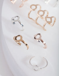 Mixed Metal Multi Ear Cuff Pack - link has visual effect only