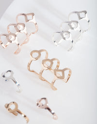 Mixed Metal Multi Ear Cuff Pack - link has visual effect only