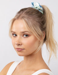Tie Dye Velvet Scrunchie - link has visual effect only