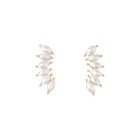 Marquise Diamante Crawler Stud - link has visual effect only