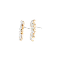 Marquise Diamante Crawler Stud - link has visual effect only