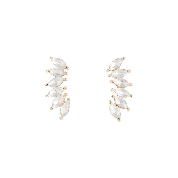 Marquise Diamante Crawler Stud