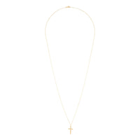 Gold Plated 925 SS CroSS Pendant Necklace - link has visual effect only