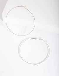 Sterling Silver 45Mm Hoop - link has visual effect only