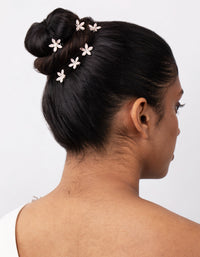 Pink Gem Hair Screw 6 Pack - link has visual effect only