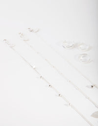 Silver Leaf Anket & Toe Ring Pack - link has visual effect only