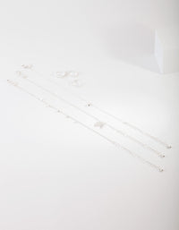 Silver Leaf Anket & Toe Ring Pack - link has visual effect only