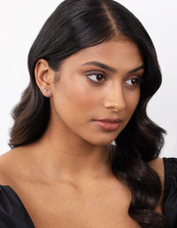 Sterling Silver Star Bar Earrings - link has visual effect only