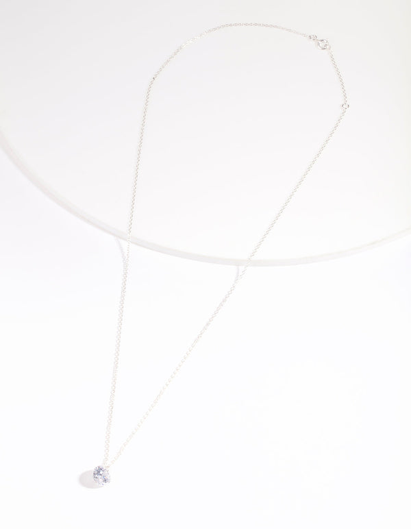 Sterling Silver Treasure Gem Necklace