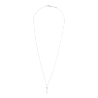 Sterling Silver Key Pendant Necklace - link has visual effect only