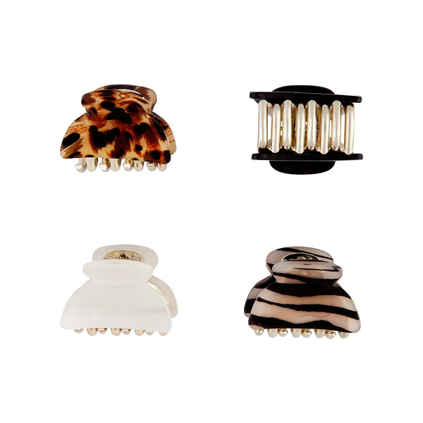Multi Pattern Neutral Clip 4 Pack