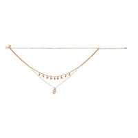 Gold Triple Layer Shell Choker Necklace - link has visual effect only