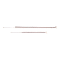 Rose Gold Diamante Choker Bracelet Set - link has visual effect only