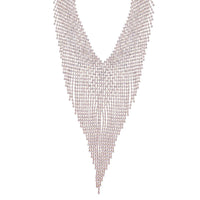 Rose Gold Cup Chain Cascade Necklace - link has visual effect only