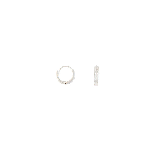 Sterling Silver Classic Huggie Earrings
