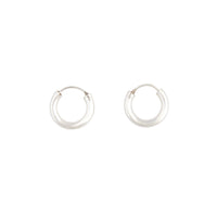 Sterling Silver Chunky Huggie Earrings - link has visual effect only