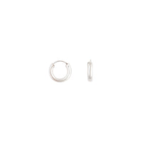 Sterling Silver Chunky Huggie Earrings - link has visual effect only