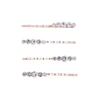 Rose Gold Crystal Round Pink 4 Pack - link has visual effect only