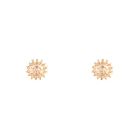 Mini Gold Sunshine Stud Earrings - link has visual effect only