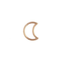 Rose Gold Celestial Moon Cartilage Earrings - link has visual effect only