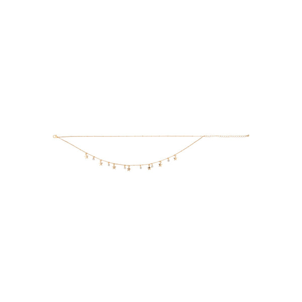 Gold Star Diamante Choker