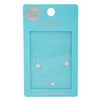 Sterling Silver Micro Star Necklace - link has visual effect only