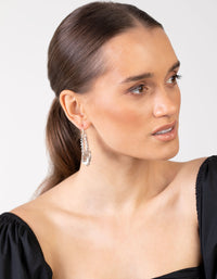 Antique Silver Multi Coin Hoop Earrings - link has visual effect only