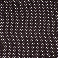 Black White Polka Dot Print Scrunchie Bow - link has visual effect only