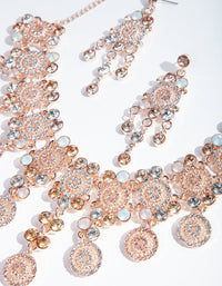 Rose Gold Dolce Vita Necklace - link has visual effect only