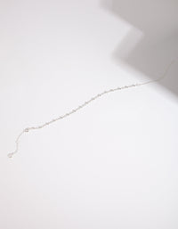 Sterling Silver Ball Chain Bracelet Anklet - link has visual effect only