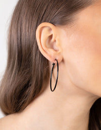 Mixed Metal Stud and Hoop Earring 6 Pack - link has visual effect only