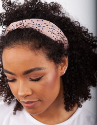 Polka Dot Twist Headband Pack - link has visual effect only
