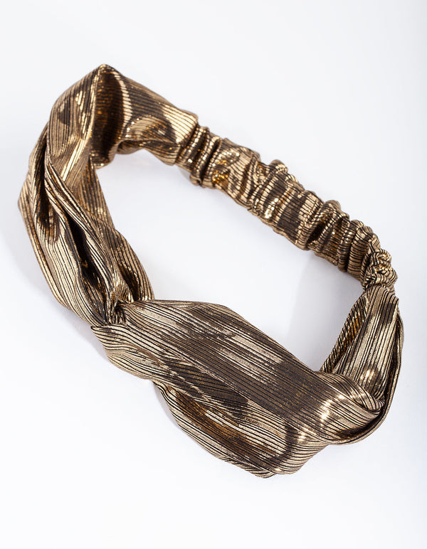 Metalowa elastyczna opaska turban