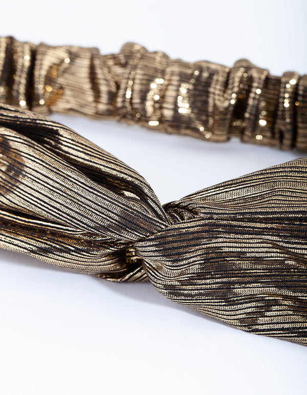 Metalowa elastyczna opaska turban