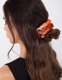 Sunset Velvet Scrunchie 3 Pack - link has visual effect only