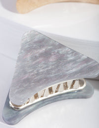 Neutral Acrylic Mini Hair Clip 4 Pack - link has visual effect only