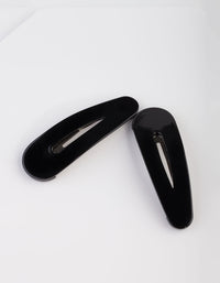 Black Acrylic Snap Clip Pack - link has visual effect only