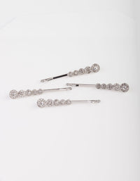 Graduated Diamante Stones Hair Pin Pack - link has visual effect only