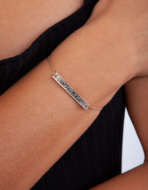 Love, Hope and Believe Message Bracelet 3 Pack
