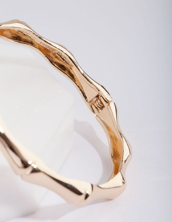 Bamboo Clamp Clip Bracelet