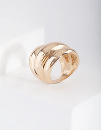 Gold 3 Layer Ring - link has visual effect only